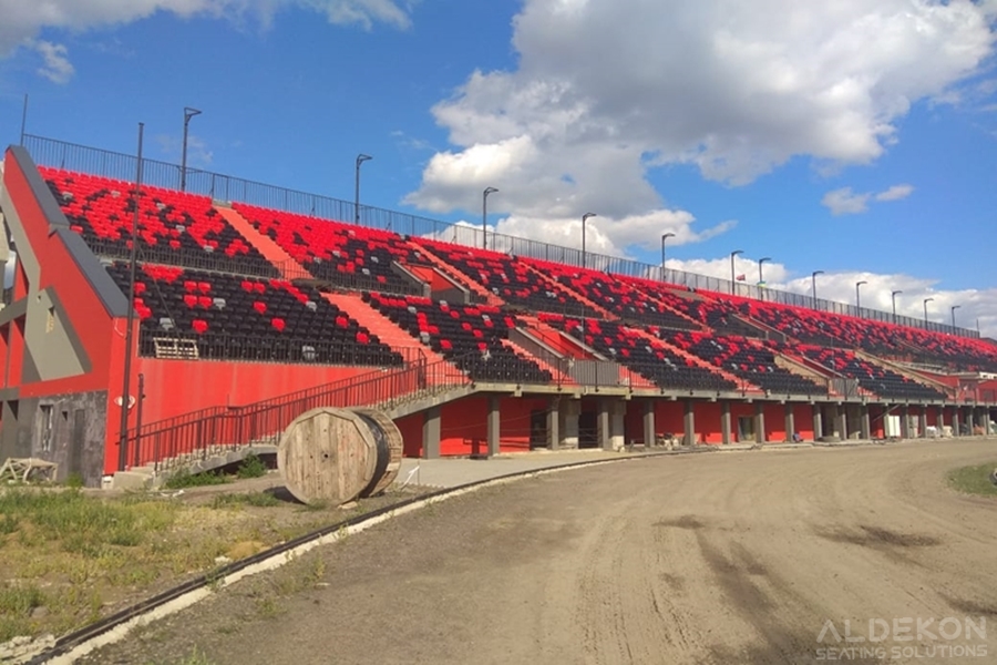 مشروع مقعد ملعب Avangard Rivne في أوكرانيا